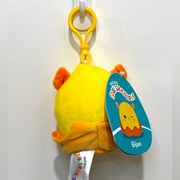 Bijan the Dumbo Octopus 3" Clip NWT Squishmallows - Picture 2 of 3